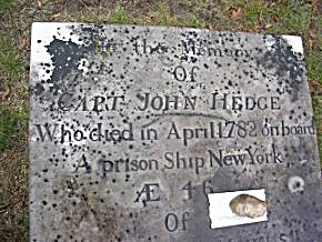 tomb with letter