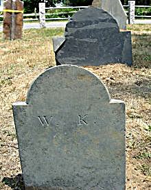 footstone & headstone